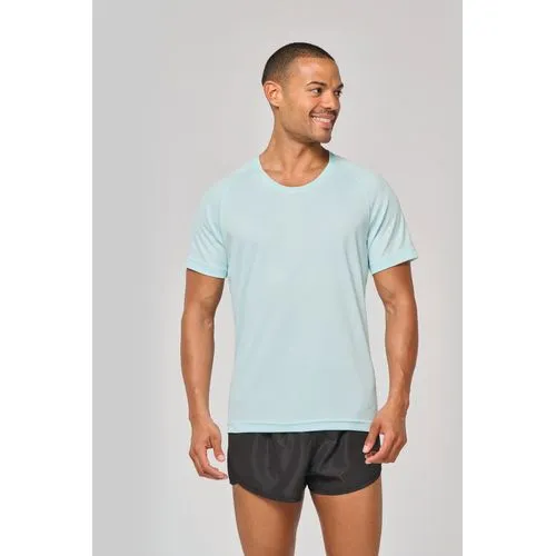T-shirt de sport à col rond recyclé homme