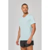 T-shirt de sport à col rond recyclé homme