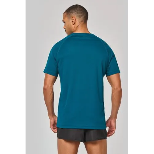 T-shirt de sport à col rond recyclé homme