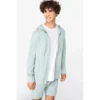 Sweat-shirt écoresponsable zippé à capuche French Terry unisexe