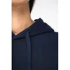 Sweat-shirt écoresponsable à capuche  à épaules tombantes French Terry unisexe