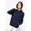 Sweat-shirt écoresponsable à capuche  à épaules tombantes French Terry unisexe