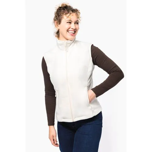 Bodywarmer micropolaire femme
