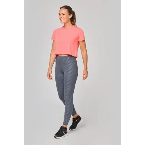 Crop top triblend femme