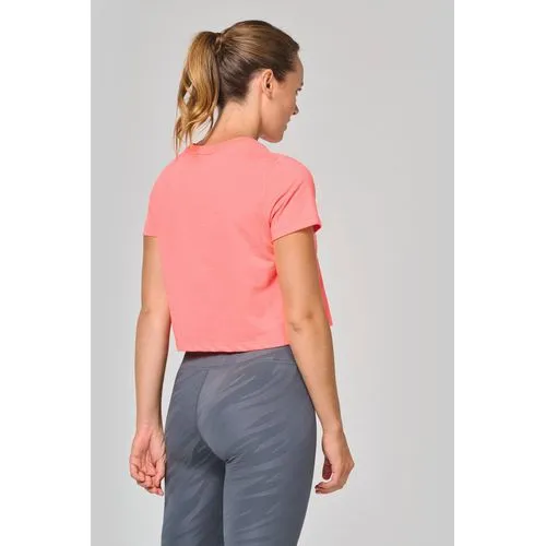 Crop top triblend femme