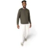 Pull écoresponsable à grosses mailles homme