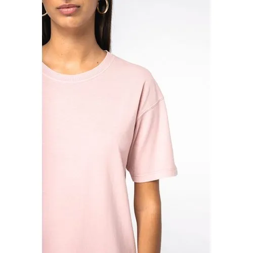 Robe t-shirt écoresponsable délavée femme