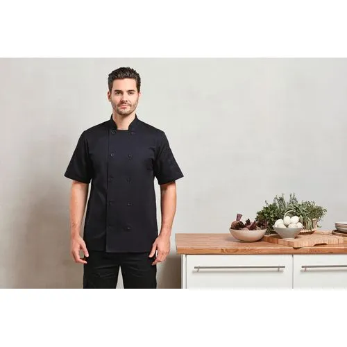 Veste de cuisine manches courtes 3 Veste de cuisine manches courtes