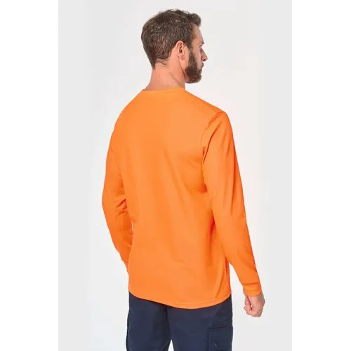 T-shirt unisexe écoresponsable manches longues coton/polyester 2 T-shirt unisexe écoresponsable manches longues coton/polyester