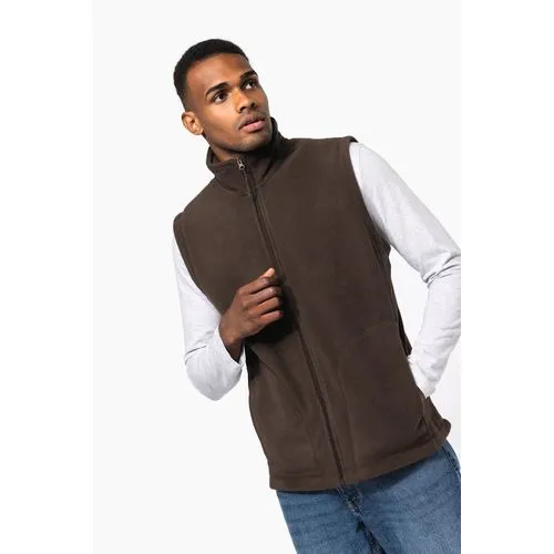 Bodywarmer micropolaire homme