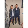 Veste molleton bicolore zippée à capuche écoresponsable unisexe 8 Pantalon molleton cargo écoresponsable homme