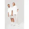 T-shirt unisexe oversize manches courtes