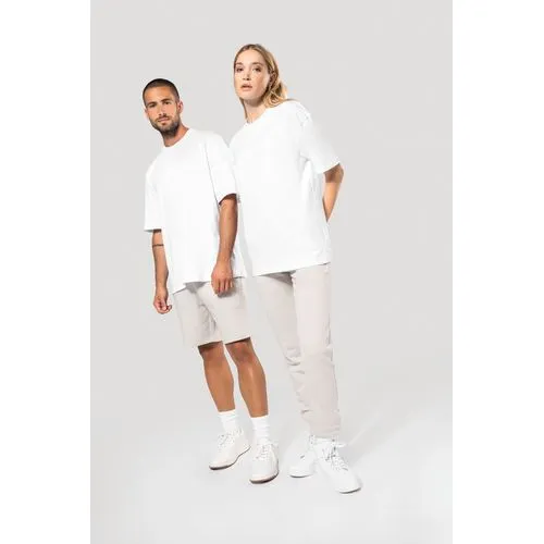T-shirt unisexe oversize manches courtes