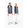 Bodywarmer doublé polaire unisexe