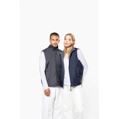 Bodywarmer doublé polaire unisexe