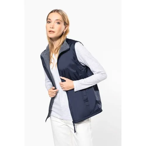 Bodywarmer doublé polaire unisexe