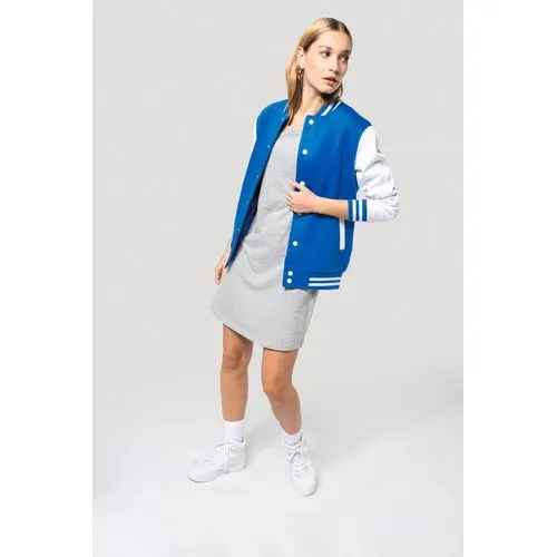 Blouson molleton teddy unisexe