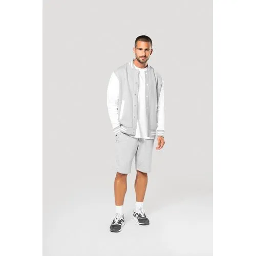 Blouson molleton teddy unisexe