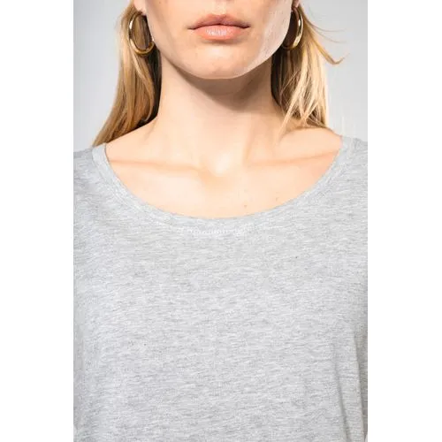 T-shirt long femme