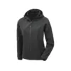 Veste softshell recyclée 3 couches à capuche femme 2 Veste softshell recyclée 3 couches à capuche femme