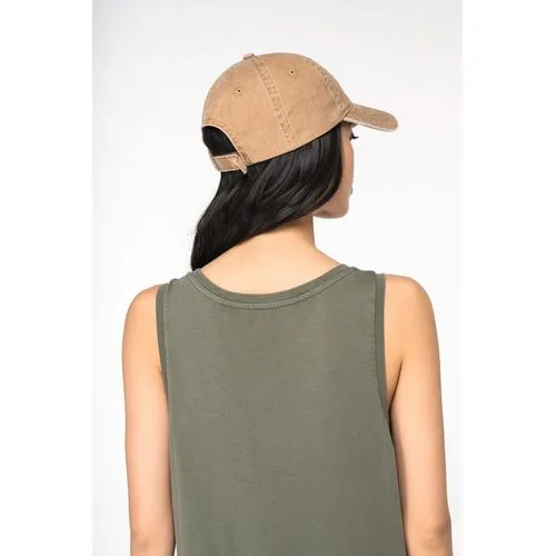 Robe écoresponsable délavée en jersey femme