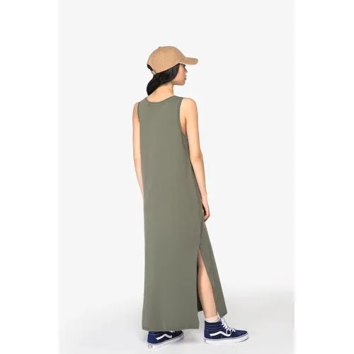 Robe écoresponsable délavée en jersey femme