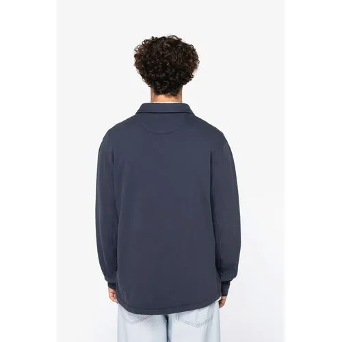 Surchemise écoresponsable délavée en molleton gratté homme 3 Surchemise écoresponsable délavée en molleton gratté homme