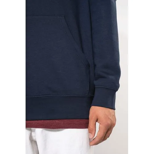 Sweat-shirt à capuche contrastée à motifs unisexe 5 Sweat-shirt à capuche contrastée à motifs unisexe
