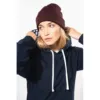 Sweat-shirt à capuche contrastée à motifs unisexe 9 Sweat-shirt à capuche contrastée à motifs unisexe
