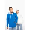Sweat-shirt capuche contrastée homme