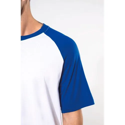 Baseball > T-shirt bicolore manches courtes 4 Baseball > T-shirt bicolore manches courtes