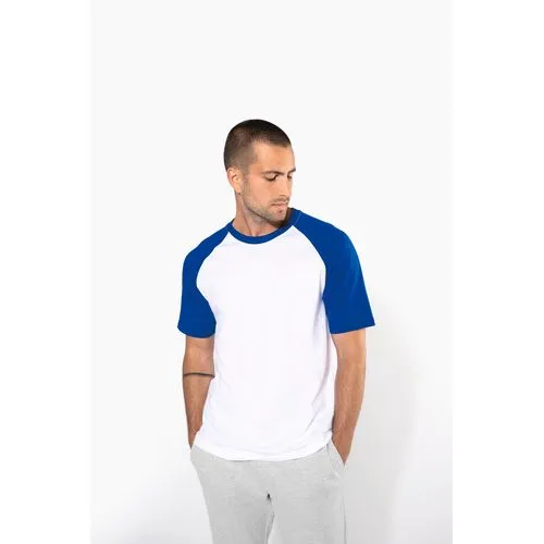 Baseball > T-shirt bicolore manches courtes