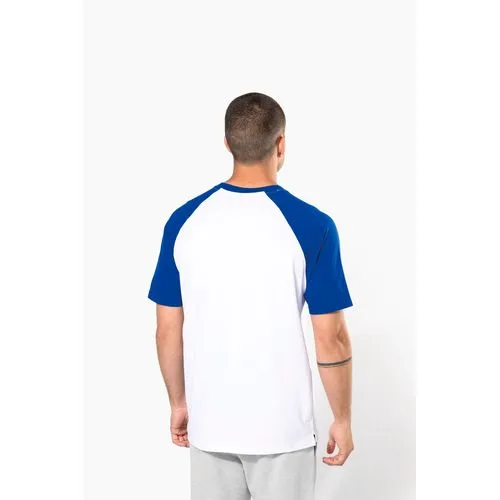 Baseball > T-shirt bicolore manches courtes 2 Baseball > T-shirt bicolore manches courtes
