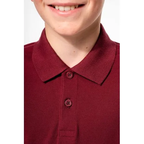 Polo piqué Bio180 enfant