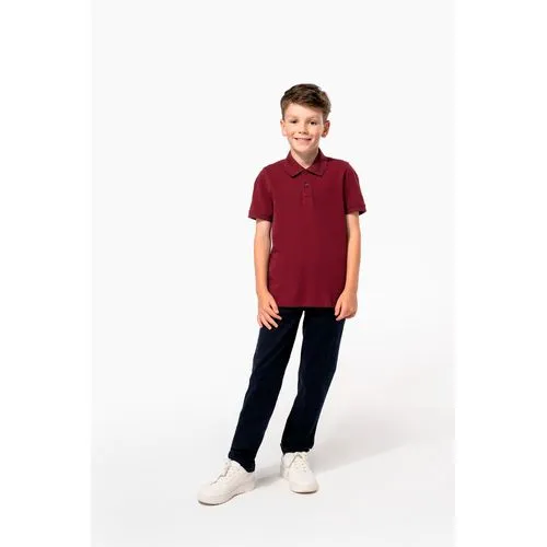 Polo piqué Bio180 enfant