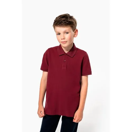 Polo piqué Bio180 enfant