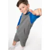 Sweat-shirt capuche bicolore enfant