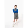 Sweat-shirt capuche bicolore enfant