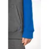 Sweat-shirt capuche bicolore enfant