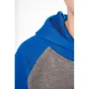 Sweat-shirt capuche bicolore enfant
