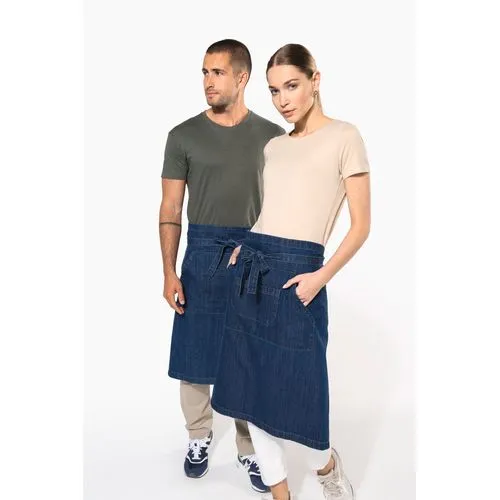 Tablier coton long
