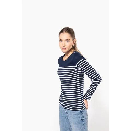 Marinière manches longues femme