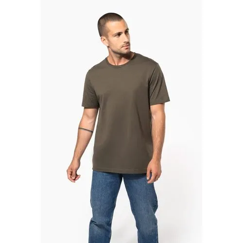 T-shirt col rond manches courtes homme