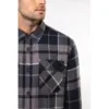 Surchemise à carreaux doublée sherpa homme