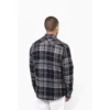 Surchemise à carreaux doublée sherpa homme