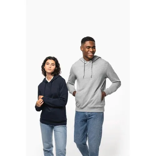 Sweat-shirt french terry écoresponsable à capuche unisexe