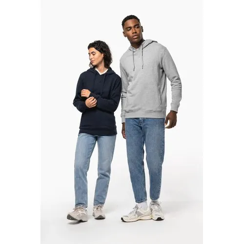 Sweat-shirt french terry écoresponsable à capuche unisexe
