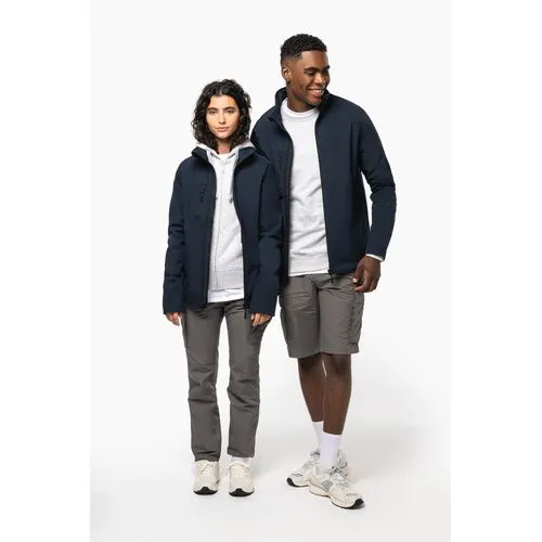 Veste softshell écoresponsable 3 couches unisexe 4 Veste softshell écoresponsable 3 couches unisexe