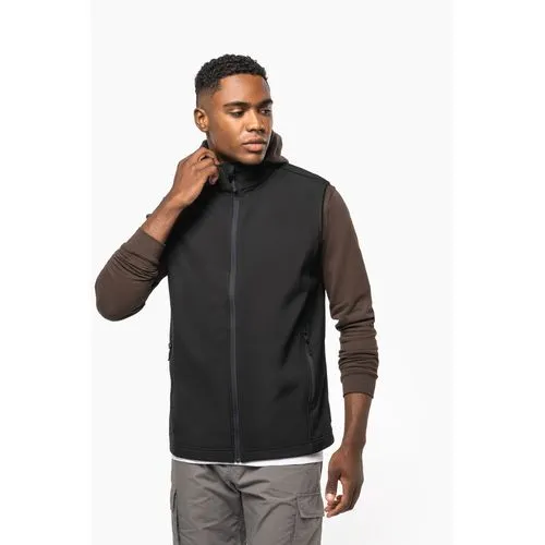 Bodywarmer softshell écoresponsable 2 couches unisexe