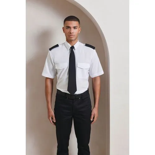 Chemise Homme manches courtes Pilote